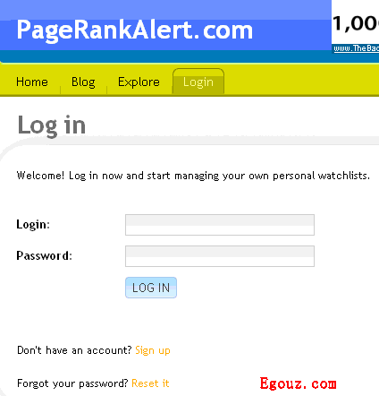 PageRankAlert:PR值監測工具