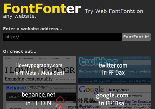 FontFonter:網頁字型設計外掛