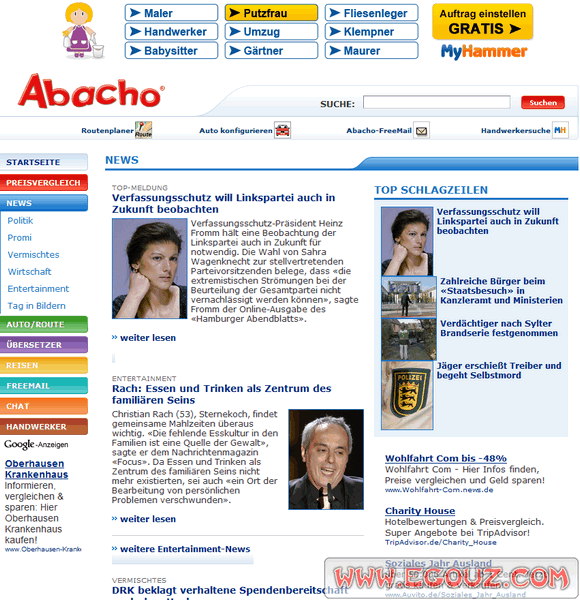 Abacho.de:德國綜合資訊網