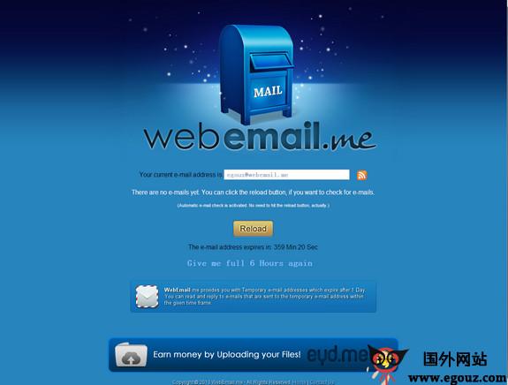 Webemail.me:臨時郵箱服務網