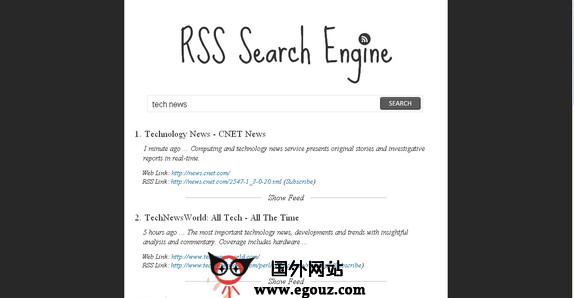 ctrlq RSS搜尋引擎網
