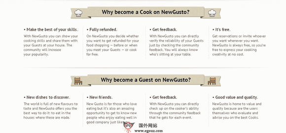 Newgusto:私房菜分享平臺