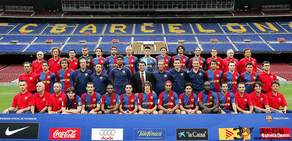 FCbarcelona:西班牙巴塞羅那足球俱樂部
