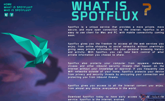 Spotflux:瀏覽器安全外掛工具