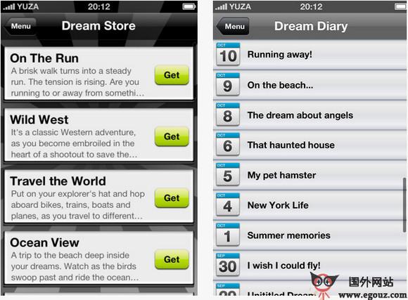 DreamOnApp:手機版夢境操控應用
