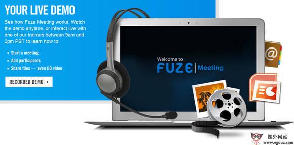 FuzeBox:移動裝置視訊會議同步工具