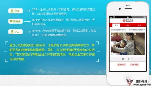 XiaoMaYi:小螞蟻公益移動手機應用
