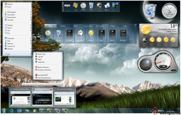 WinStep:系統桌面DOCK美化工具