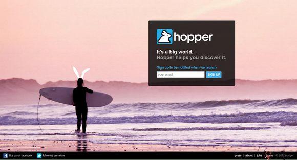 Hopper:旅遊資料庫搜尋引擎