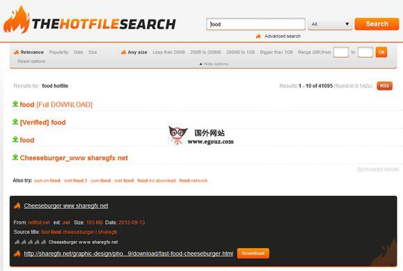 TheHotFileSearch:熱門檔案分享搜尋引擎