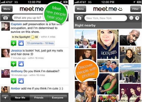 MeetMe:基於照片牆的社交平臺