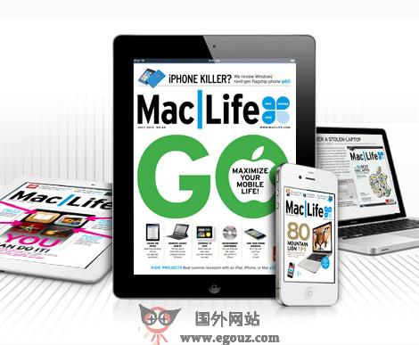 美國MacLife電子科技雜誌官網