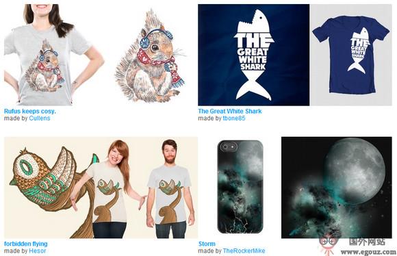 ThreadLess:線上創意T恤銷售平臺