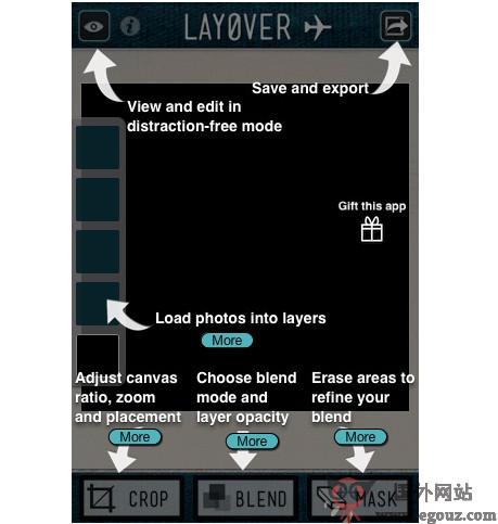 LayoverApp:智慧手機圖片編輯應用