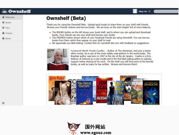 OwnShelf:免費網上個人圖書館分享平臺