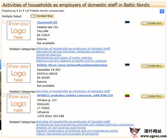 BalticnorDic:免費線上B2B門戶網