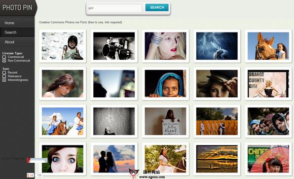 PhotoPin:基於Flickr圖片資源搜尋引擎