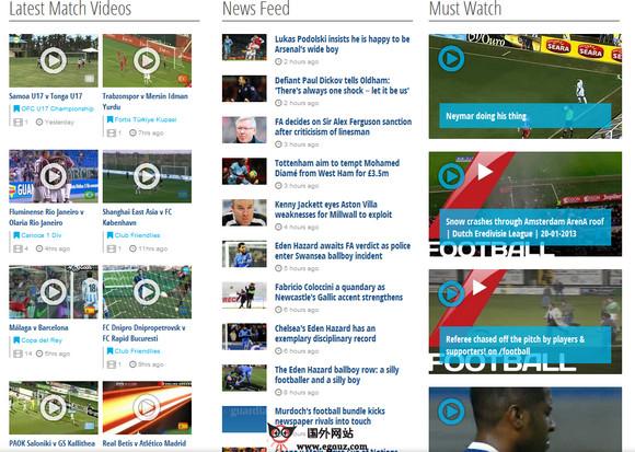 FootYtube:足球視訊新聞網