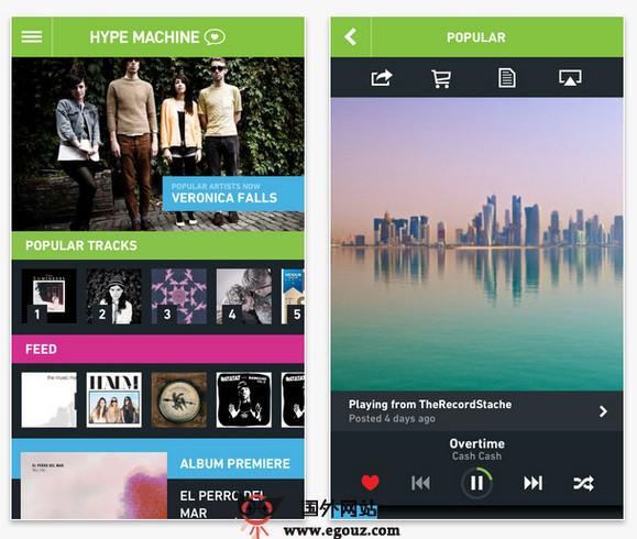 Hypem:MP3音樂部落格聚合網
