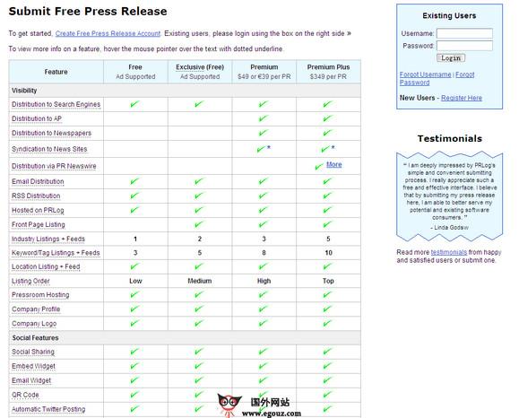 Prlog:免費新聞釋出服務平臺