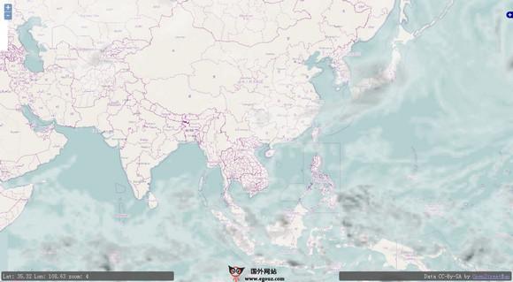 OpenWeatherMap:開放式天氣預報地圖