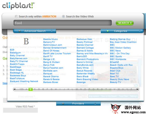 ClipBlast:網際網路視訊搜尋引擎