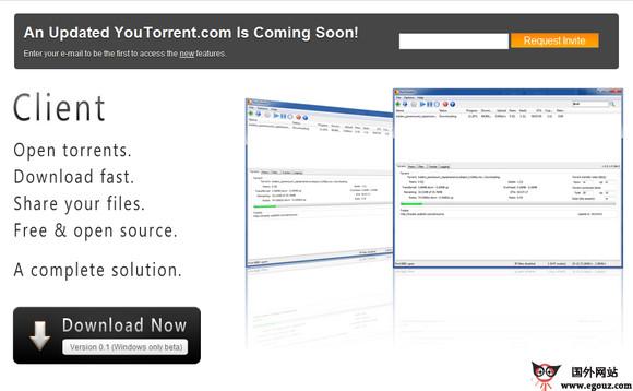 YouTorrent:實時BT檔案搜尋引擎
