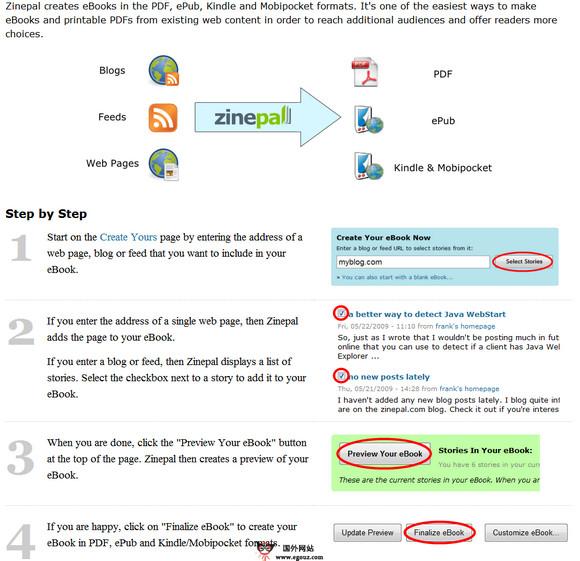 ZinePal:多格式網頁轉電子書工具