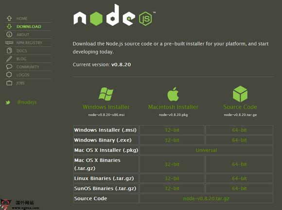 NodeJs:輕量級的Web伺服器JS庫