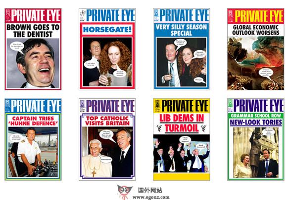 Private-EYE:英國偵探諷刺新聞雜誌