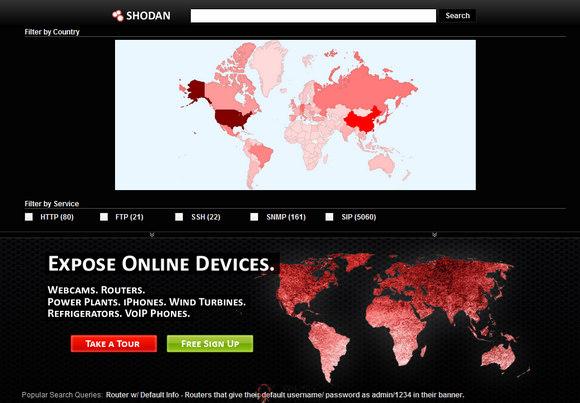 Shodan:網際網路資訊保安搜尋引擎