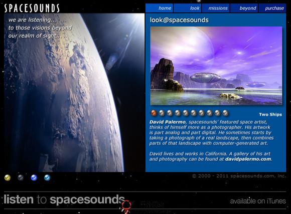 SpaceSounds:太空聲音試聽網