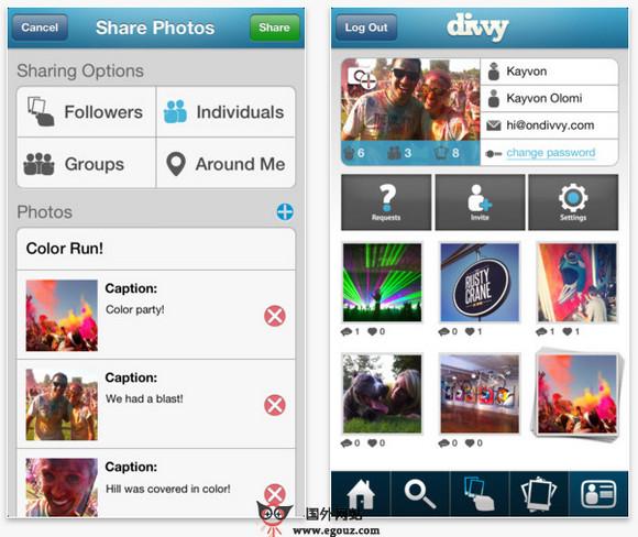 OnDivvy:社會化圖片資訊推送應用