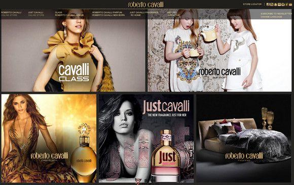 RobertoCavalli:義大利羅伯特·卡沃利服飾品牌