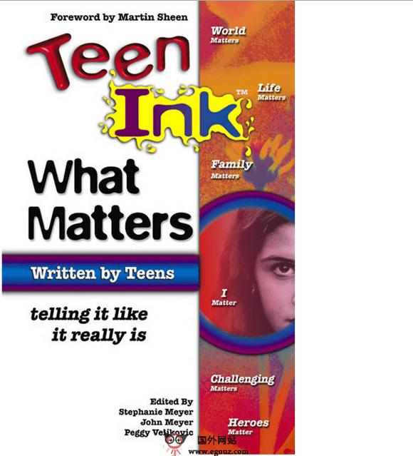 Teenink:美國青少年文學雜誌