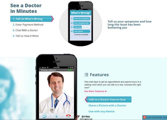 DoctoronDemand:線上醫生諮詢服務平臺