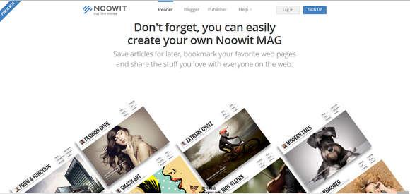 NoowIT:線上個性化雜誌閱讀平臺