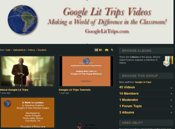 GoogLelitTrips:谷歌點亮文學旅行網