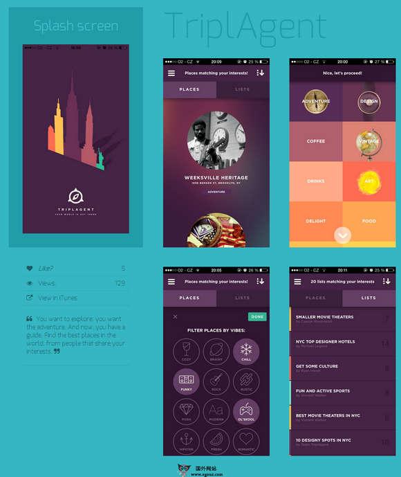 KeauTi:iOS7創意UI設計分享網
