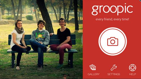 GrooPic:手機拍照無縫組合應用