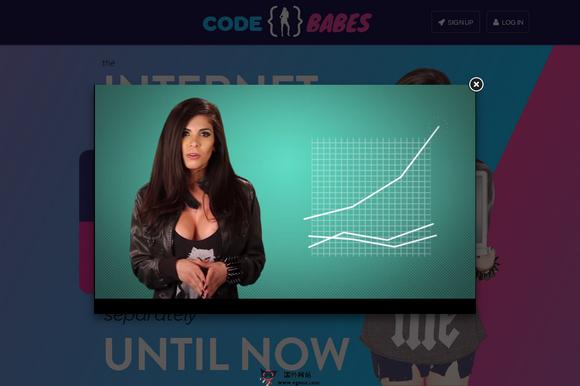 CodeBabes:線上美女程式設計教學平臺