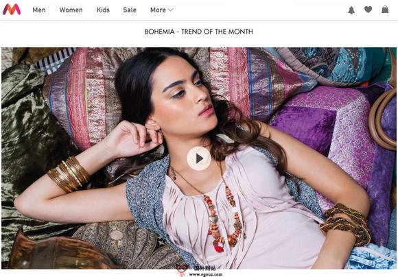 Myntra:印度時尚與生活方式門戶