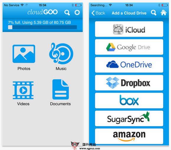 CloudGoo:線上免費雲端儲存集合服務網