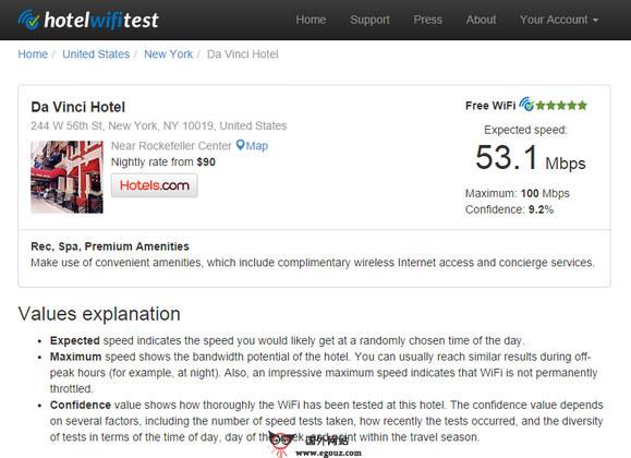 HotelWifiTest:國際酒店WiFi評測網
