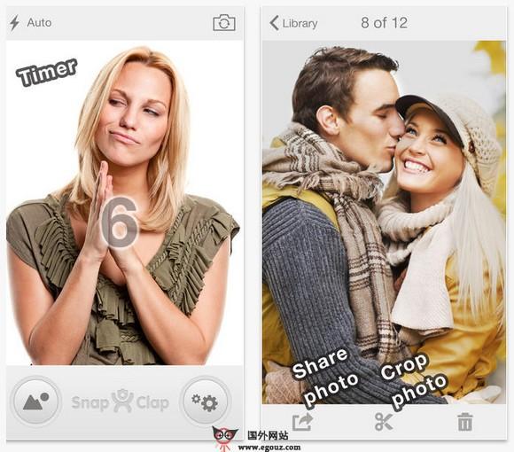 SnapClap:手機快速拍照應用