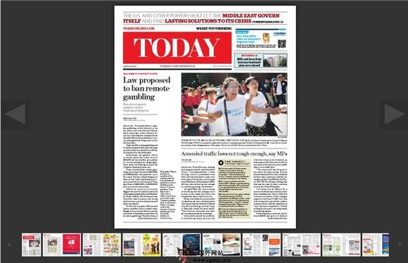 ToadyOnline:新加坡今日報新聞網