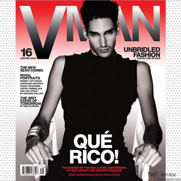 Vman:美國男模雜誌