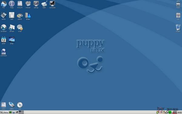 PuppyLinux:微型Linux作業系統系統介面