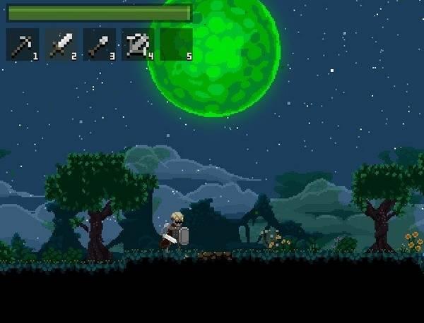 MoonMan:登月者2D畫素風格遊戲網2