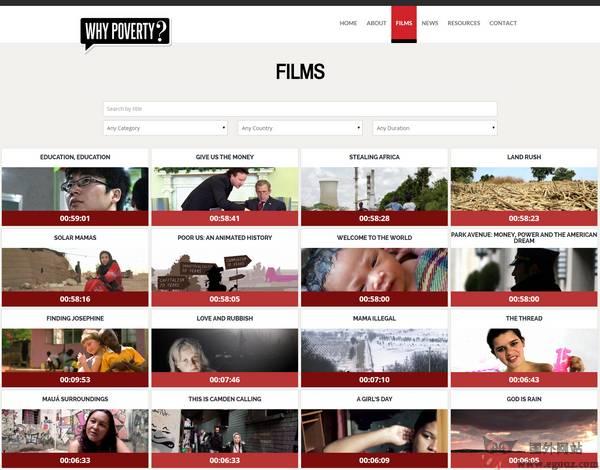 WhyPoverty:為什麼貧窮紀錄片官網